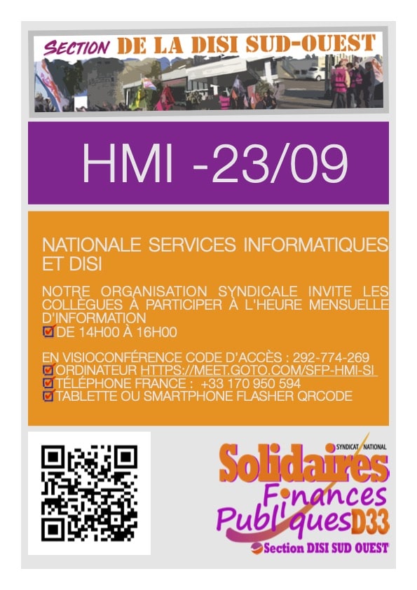 HMI Nationale 23/09/2022 – SERVICES INFORMATIQUES ET DISI